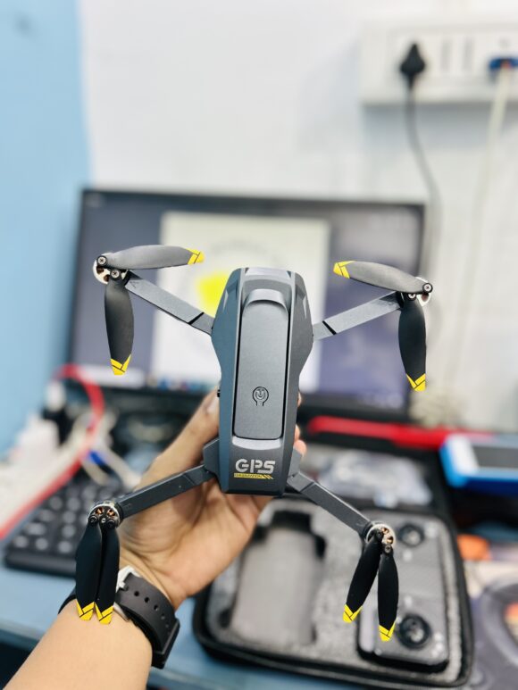 K811 MAX GPS Drone with 4k Camera Aerial Quadcopter Drone Beginner UAV With Obstacle Avoidance & Aerial Photography Sun, FPV Quadcopter with GPS, Brushless Motor. (Multicolor)