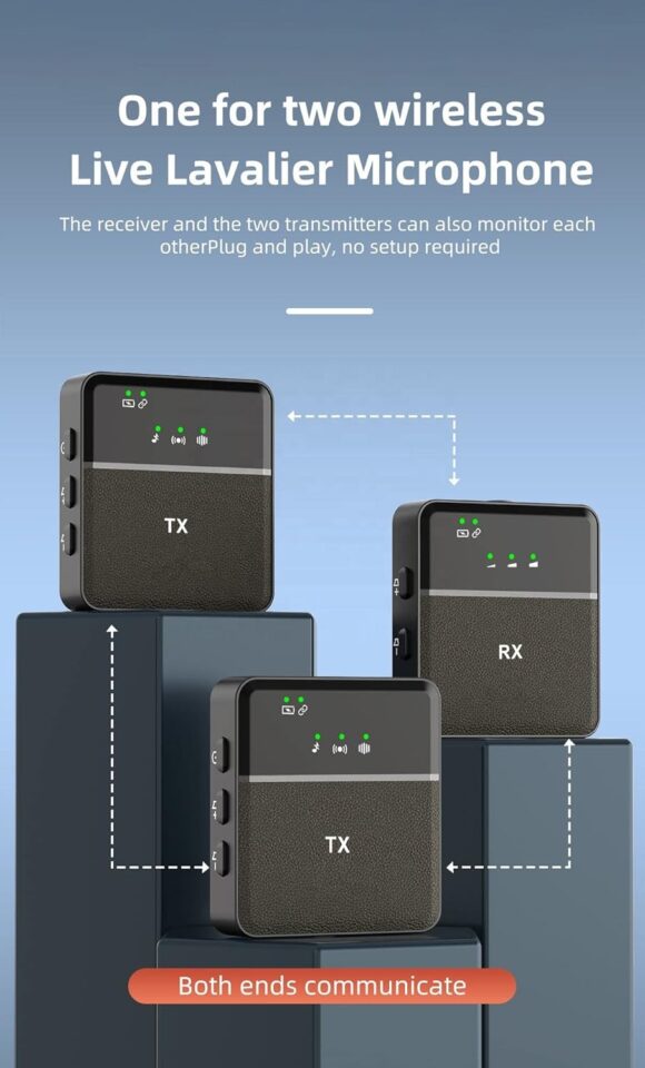 3 in 1 multi-function wireless microphone