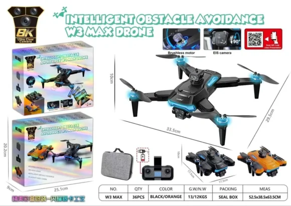 w3 max drone 1km hd quality