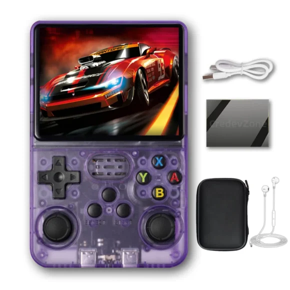 R36S Handheld Game Console 3.5 inch Retro Handheld Video Games Consoles Built-in Rechargeable Battery Portable Style Preinstalled Hand Held Game Consoles System - Image 2