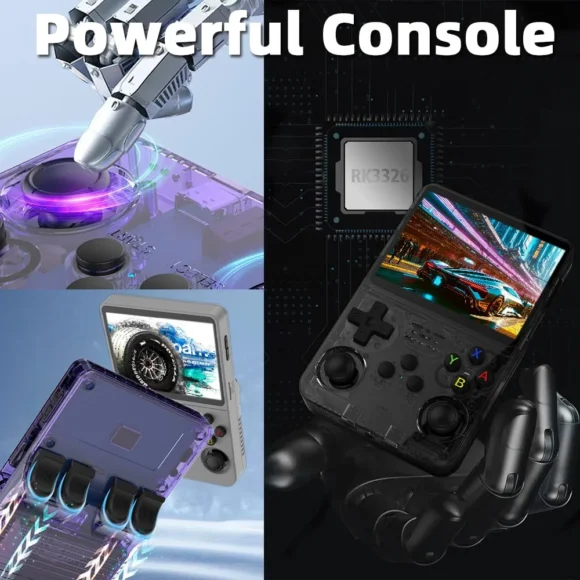 R36S Handheld Game Console 3.5 inch Retro Handheld Video Games Consoles Built-in Rechargeable Battery Portable Style Preinstalled Hand Held Game Consoles System - Image 6