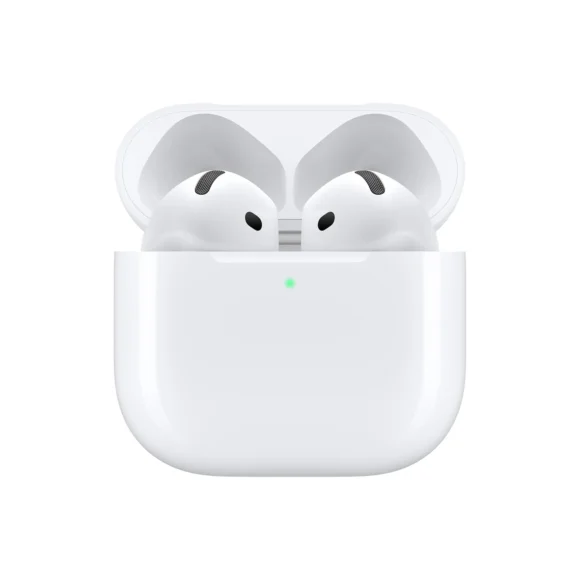 Airpodss 4 Wireless Earbuds, Bluetooth Headphones, with, Adaptive Audio, Transparency Mode, ANC, Personalised Spatial Audio, USB-C Charging Case, Wireless Charging, H2 Chip