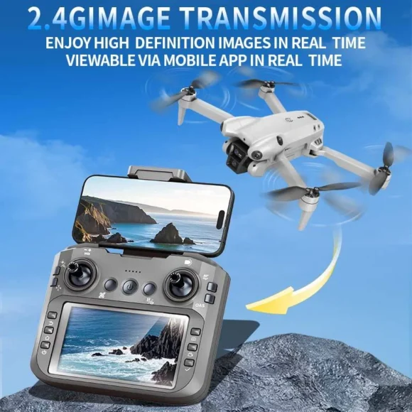 M4 Ultra 4K Dual Camera Drone with OAS Display