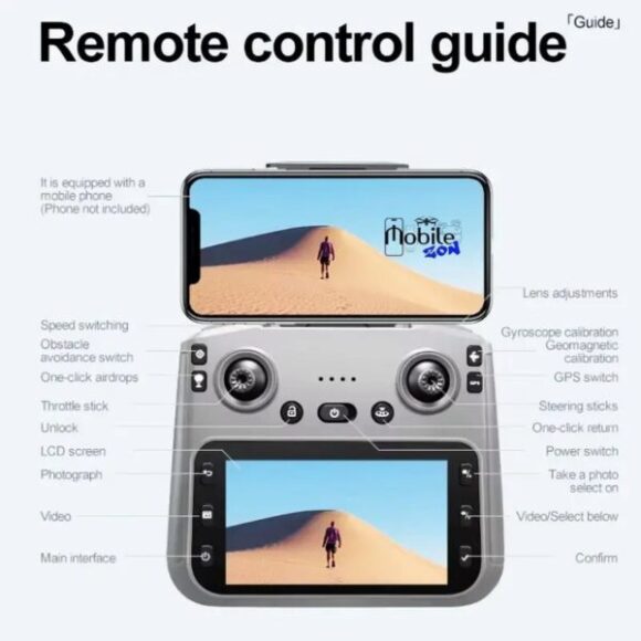K19 Max GPS 4K 5G Camera Airdrop Remote Display Drone - Image 2