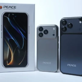 Peace 6 Pro Mini Smartphone | Smart Look, Powerful Performance | iPhonee 17 Pro Mini Design | Compact 3.8” Display