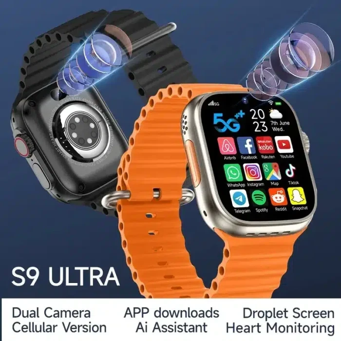 Ultra S9 Android 5g Smartwatch With Dual Camera